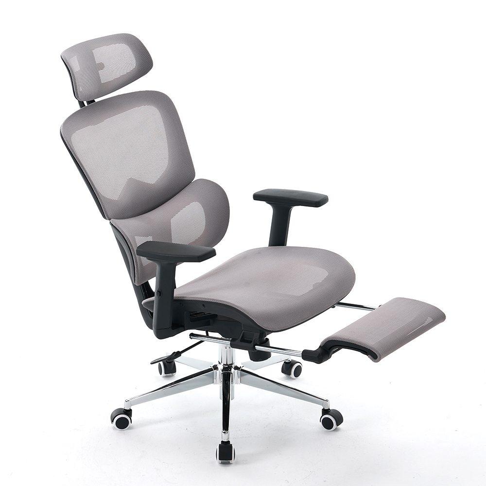 5122 Ghế máy tính có thể điều chỉnh ghế làm việc 2D tay vịn ghế lưới văn phòng tại nhà